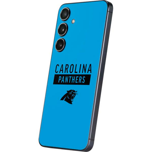 NFL Carolina Panthers Blue Performance Series Galaxy S25 Skin
